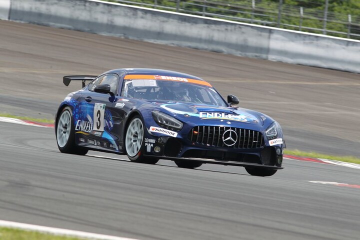 ST-Qクラスポールポジションは3号車ENDLESS AMG GT4（小河諒／菅波冬悟）