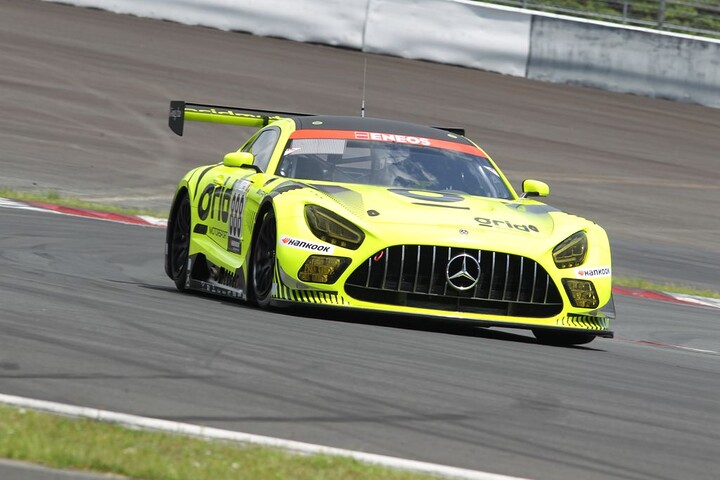 ST-Xクラスポールポジションは888号車Grid Motorsport AMG GT3（マーティン・ベリー／高木真一）