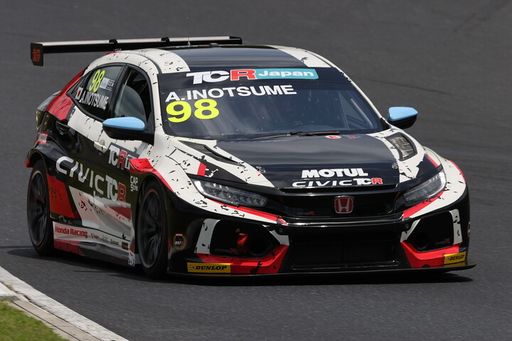 決勝3位は猪爪杏奈（DOME RACING）