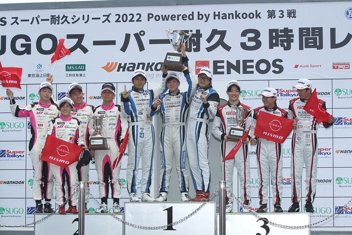 ST-3クラスの表彰式