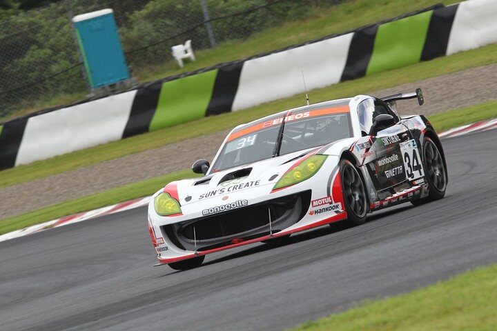 ST-Zクラスポールポジションは34号車テクノ・SUN'S・モノコレG55（加納政樹／安田裕信／大木一輝）