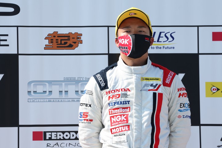 決勝3位の三井優介（Hondaフォーミュラ・ドリーム・プロジェクト）