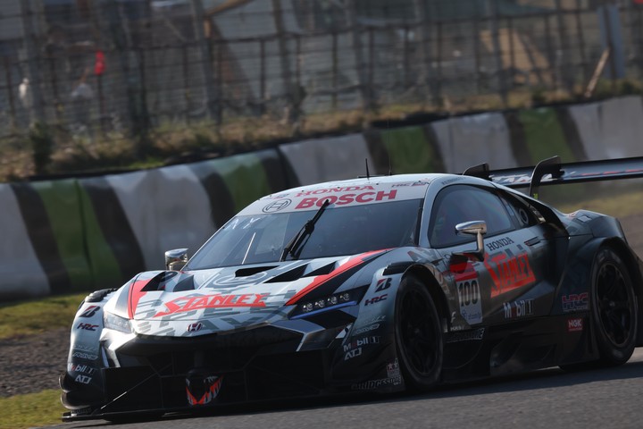 GT500クラス予選2位はSTANLEY NSX-GT（山本尚貴／牧野任祐）