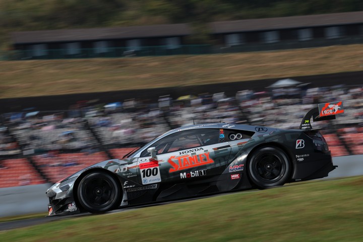 GT500クラス決勝2位はSTANLEY NSX-GT（山本尚貴／牧野任祐）