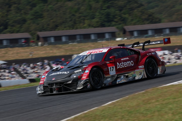 GT500クラス優勝はAstemo NSX-GT（塚越広大／松下信治）