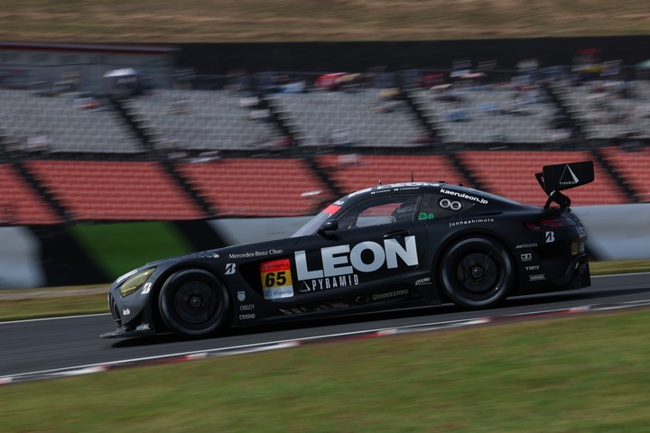 GT300クラス決勝3位はLEON PYRAMID AMG（蒲生尚弥／篠原拓朗）