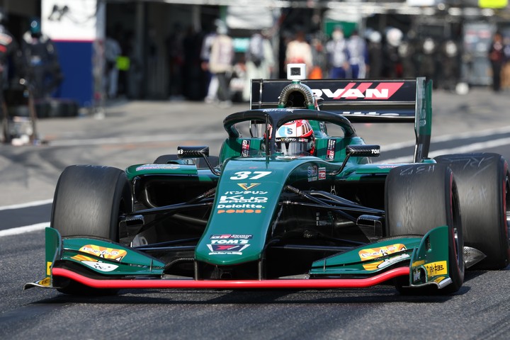 予選2位は宮田莉朋（Kuo VANTELIN TOM'S SF19）