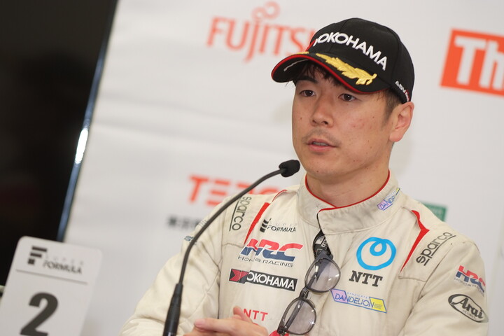 決勝記者会見：2位の