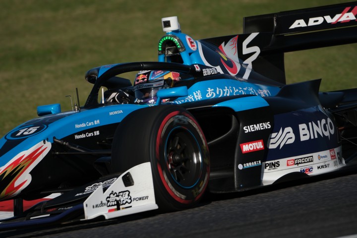 優勝は笹原右京（TEAM MUGEN BINGO SF19）