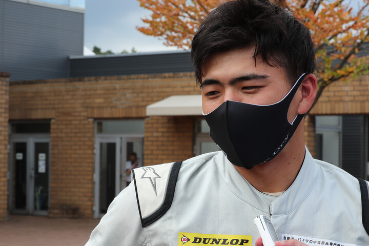 決勝2位の田上蒼竜（AsカンパニーZAP ED）