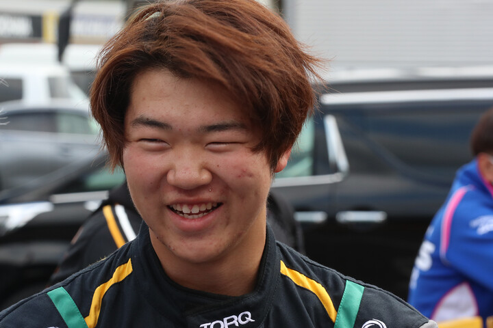 優勝した渡会太一（FTKレブレーシングガレージシグマ）
