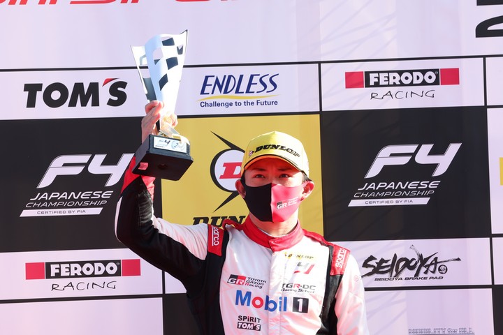 決勝2位の荒川麟（TGR-DC Racing School）