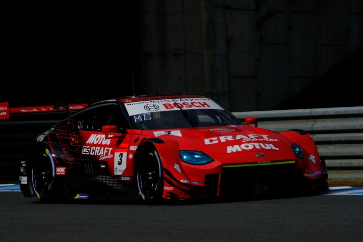 公式練習：GT500クラス3位はCRAFTSPORTS MOTUL Z（千代勝正／高星明誠）