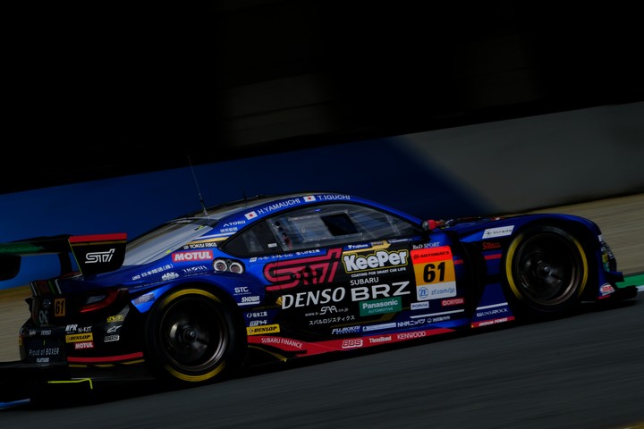 公式練習：GT300クラス3位はSUBARU BRZ R&D SPORT（井口卓人／山内英輝）