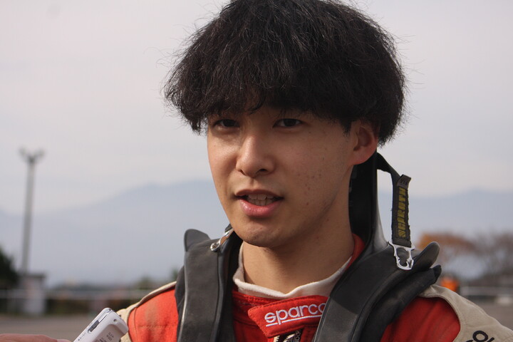 予選4位の大川烈弥（アルビB-AutoダイテルED）