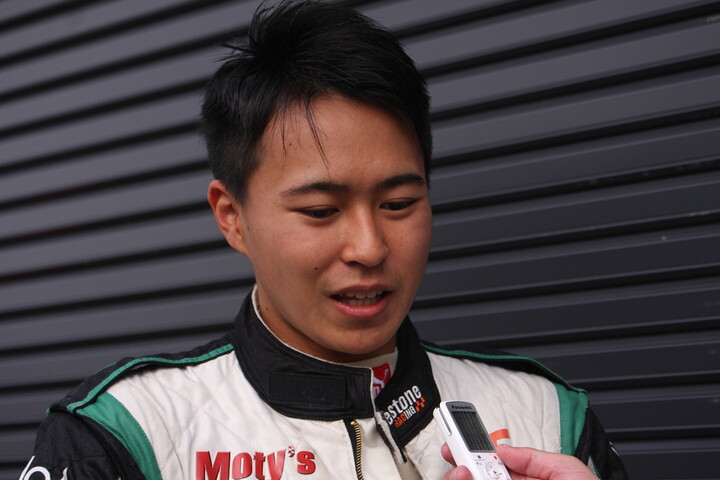 予選3位の内田涼風（群馬トヨペットTeam RiNoA ED）