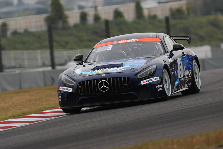 ST-QクラストップタイムはENDLESS AMG GT4（小河諒／川端伸太朗／菅波冬悟／谷岡力）