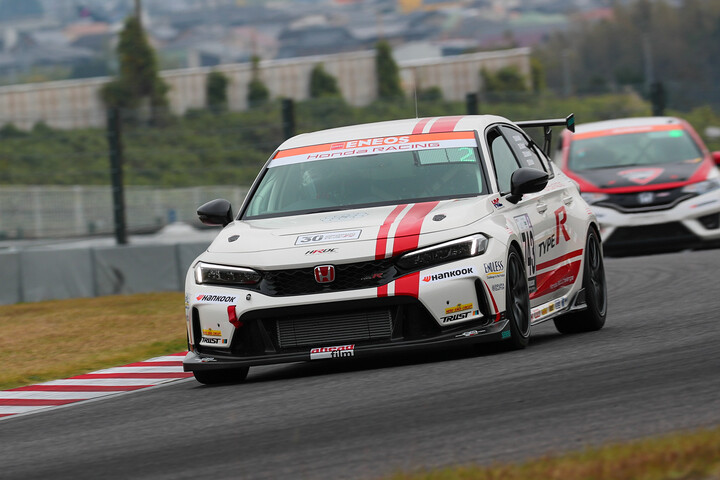 ST-2クラストップタイムはHonda R&D Challenge FL5（石垣博基／木立純一／柿沼秀樹／武藤英紀）