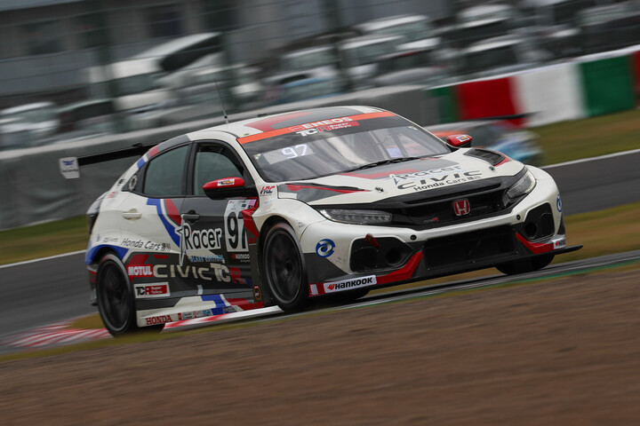 ST-TCRクラスポールポジションはRacer HFDP CIVIC（遠藤光博／中野信治／三井優介）