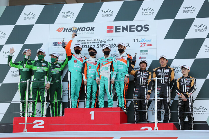 ST-1クラスの表彰式