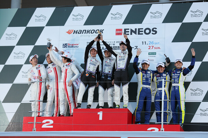 ST-2クラスの表彰式