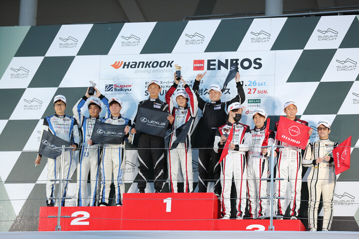 ST-3クラスの表彰式