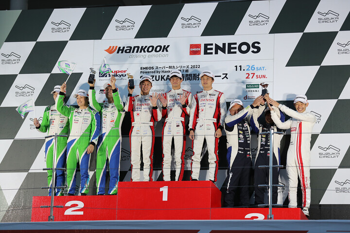 ST-4クラスの表彰式