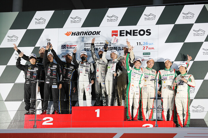 ST-5クラスの表彰式