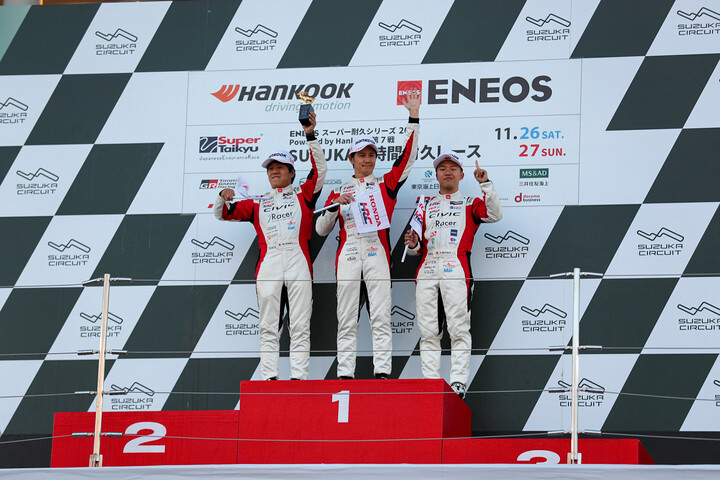 ST-TCRクラスの表彰式