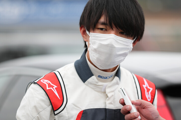 決勝5位の渡辺隼多（ZAP SPEED KKS-II）