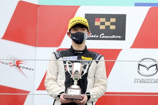 決勝2位の小川颯太(Bionic Jack Racing) 決勝2位の小川颯太(Bionic Jack Racing)