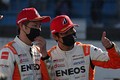 決勝: GT500クラスで優勝した山下健太と大嶋和也（TGR TEAM ENEOS ROOKIE）
