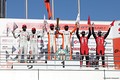 決勝: GT500クラスの表彰式