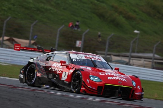 GT500クラス予選3位はCRAFTSPORTS MOTUL Z（千代勝正／高星明誠）