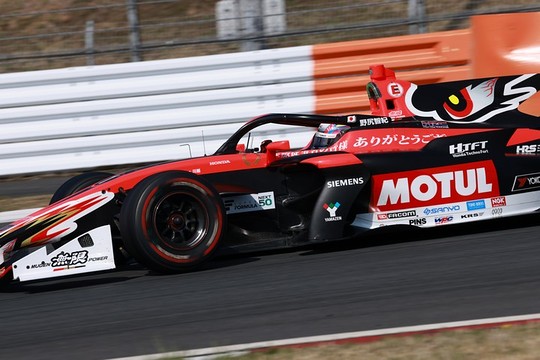 決勝2位は野尻智紀（TEAM MUGEN MOTUL SF19）