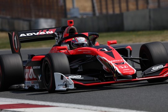 ポールポジションは野尻智紀（TEAM MUGEN MOTUL SF19）