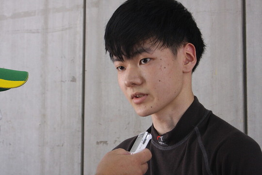 予選5位の小川涼介(M2 KK-SII) 予選5位の小川涼介(M2 KK-SII)