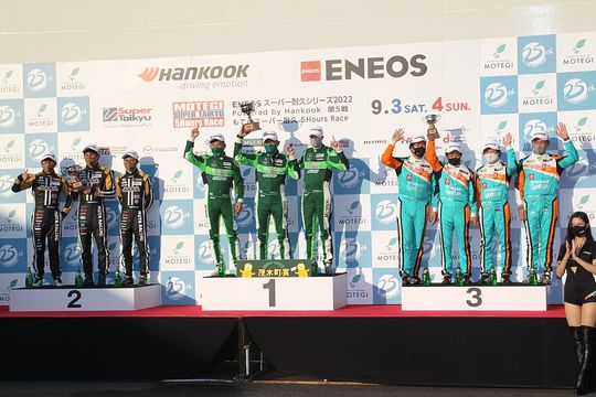 ST-1クラスの表彰式