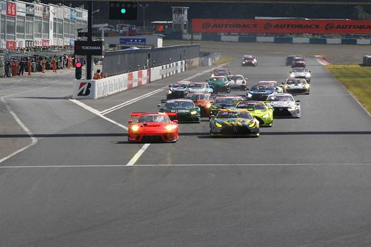 グループ1の決勝がスタートした グループ1の決勝がスタートした