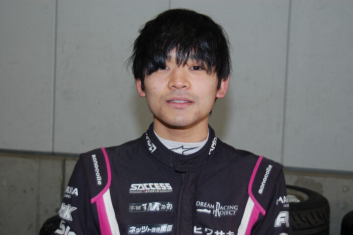 ポールポジションの岡本大地（FTK・レヴレーシングガレージ）