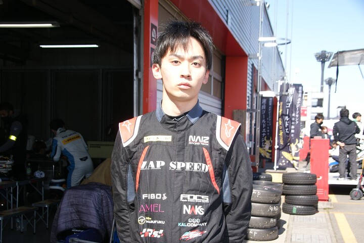 予選5位は中澤凌（ZAP NAKs 10V ED）