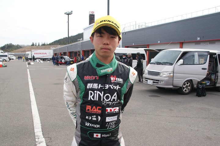 決勝3位の池内比悠（群馬トヨペットTeam RiNoA ED）
