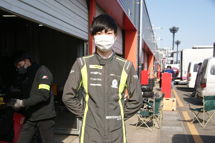 予選3位の小川涼介（HIROTEX M2 KK-SII）