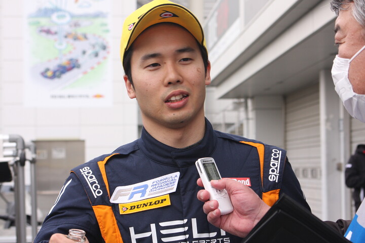 決勝3位の平木湧也（HELM MOTORSPORTS）