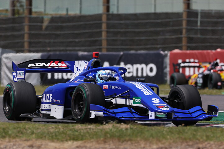 フリー走行2回目：3位は山下健太（REALIZE Corporation KONDO SF23）