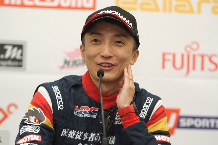 予選記者会見：予選3位の野尻智紀（TEAM MUGEN）