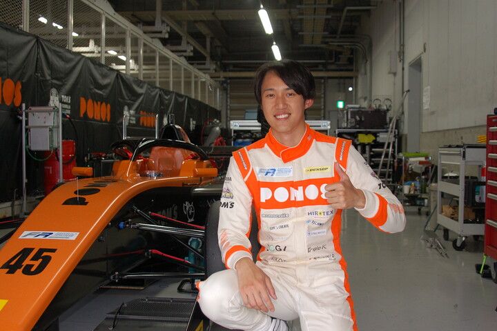 第2戦レース4ポールシッター大木一輝（PONOS RACING）