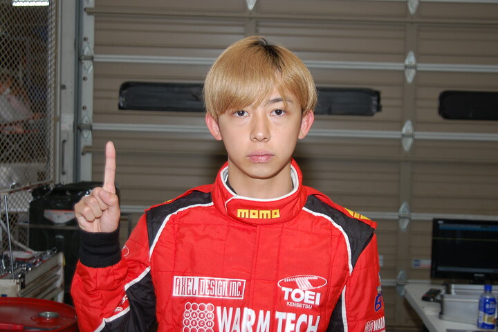 第2戦レース5ポールシッター小川颯太（Bionic Jack Racing）