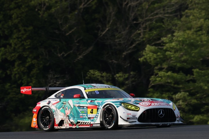 GT300クラス予選3位はグッドスマイル初音ミクAMG（谷口信輝／片岡龍也）