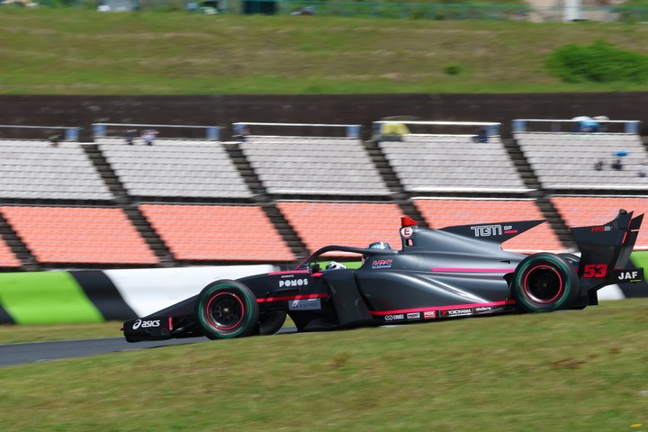 フリー走行2回目：3位は大湯都史樹（TGM GP SF23）